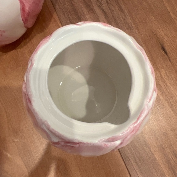 Easter Pink Spring Blossom Teapot Cream and Sugar Bombay Co. 1992 - Picture 8 of 11